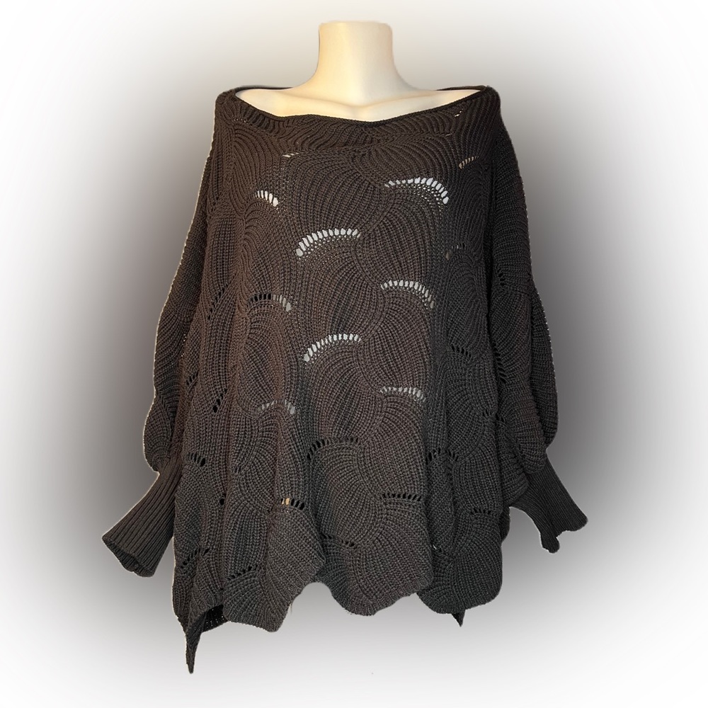 Miracle knit with bat sleeves M/L